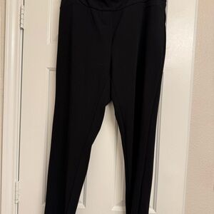 Black Women's Knit Pull-On Pants